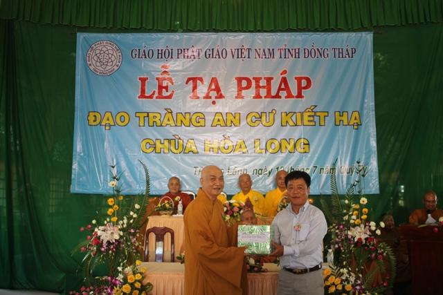 Đồng Tháp: Lễ Tạ Pháp An Cư Kiết Hạ