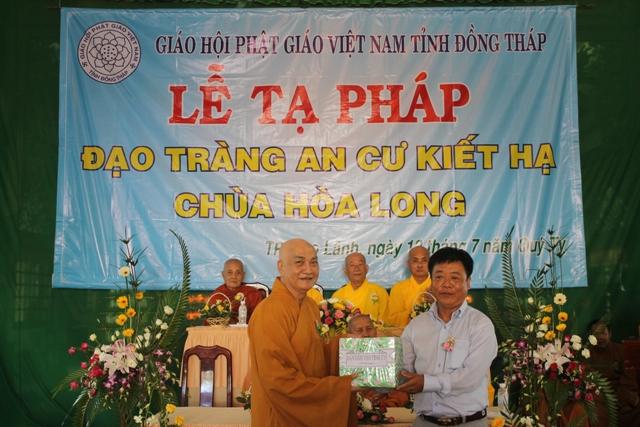 Đồng Tháp: Lễ Tạ Pháp An Cư Kiết Hạ