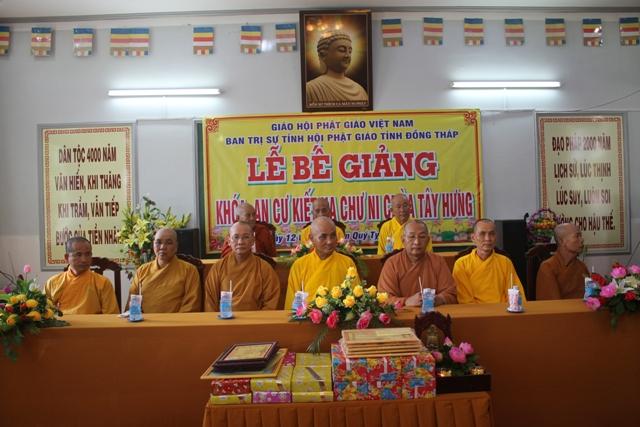 Đồng Tháp: Lễ Tạ Pháp An Cư Kiết Hạ