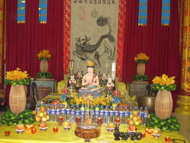 Đồng Tháp: Trọng thể đại lễ Lạc thành chùa Quê Hương