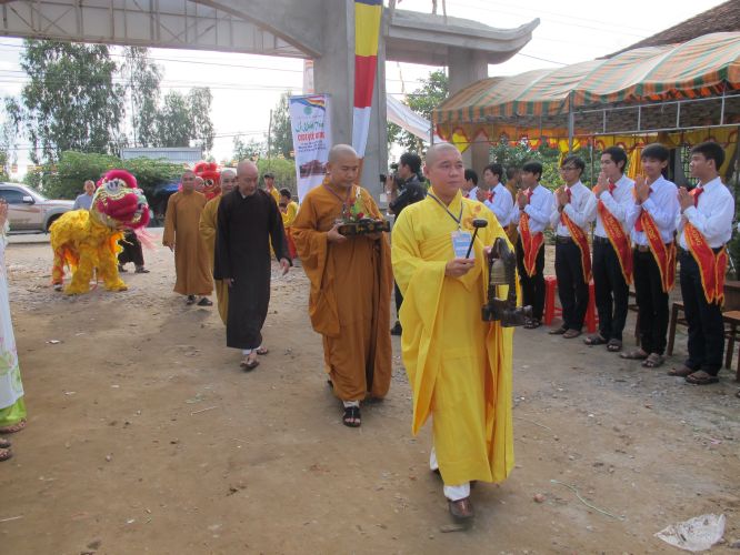 Đồng Tháp: Trọng thể đại lễ Lạc thành chùa Quê Hương