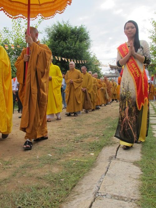 Đồng Tháp: Trọng thể đại lễ Lạc thành chùa Quê Hương