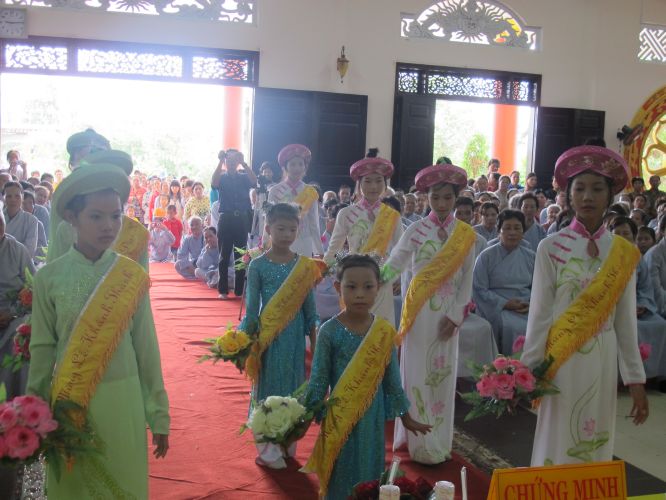 Đồng Tháp: Trọng thể đại lễ Lạc thành chùa Quê Hương