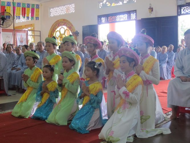 Đồng Tháp: Trọng thể đại lễ Lạc thành chùa Quê Hương