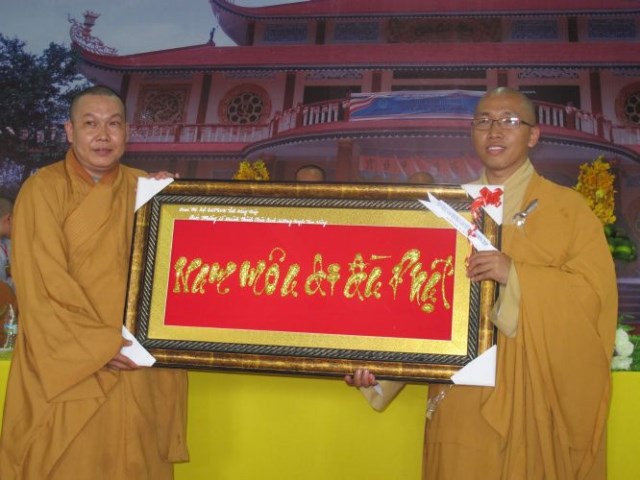 Đồng Tháp: Trọng thể đại lễ Lạc thành chùa Quê Hương
