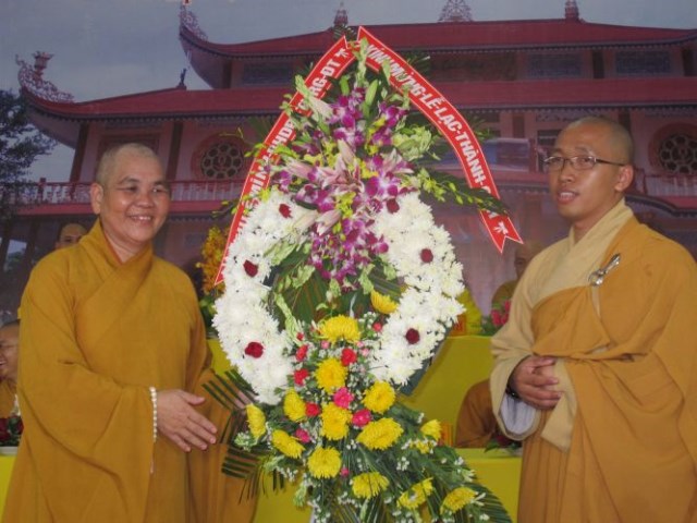 Đồng Tháp: Trọng thể đại lễ Lạc thành chùa Quê Hương