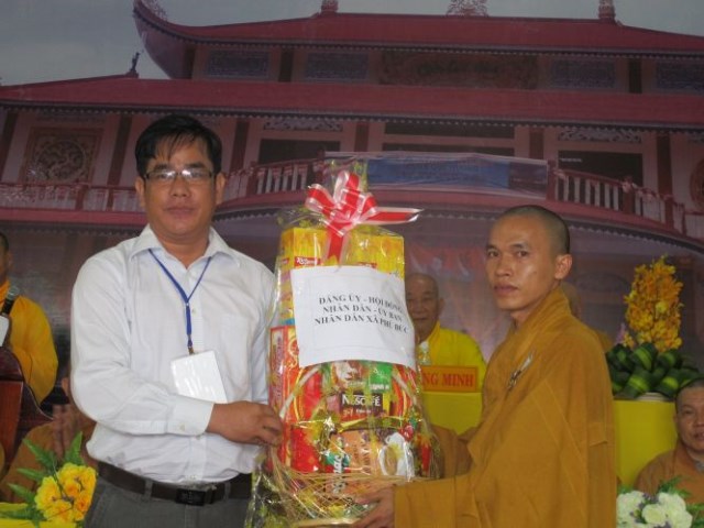 Đồng Tháp: Trọng thể đại lễ Lạc thành chùa Quê Hương