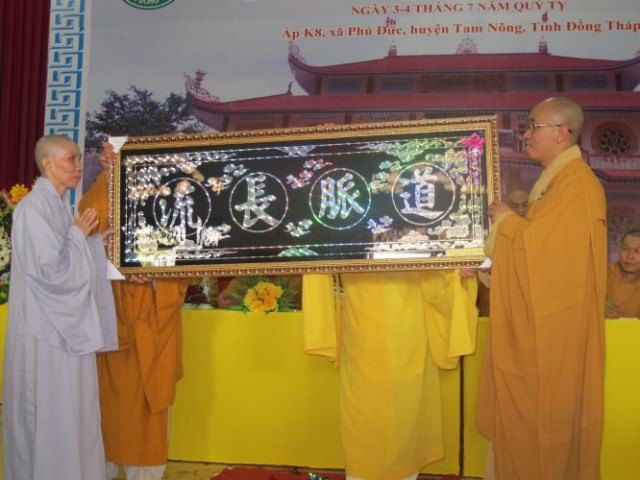 Đồng Tháp: Trọng thể đại lễ Lạc thành chùa Quê Hương