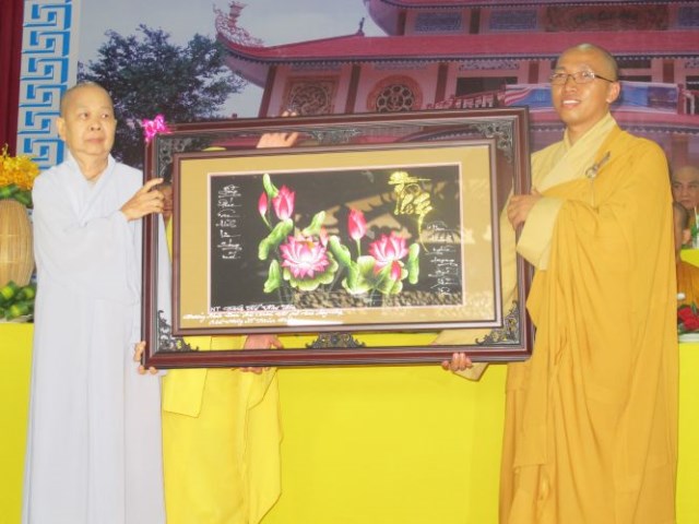 Đồng Tháp: Trọng thể đại lễ Lạc thành chùa Quê Hương