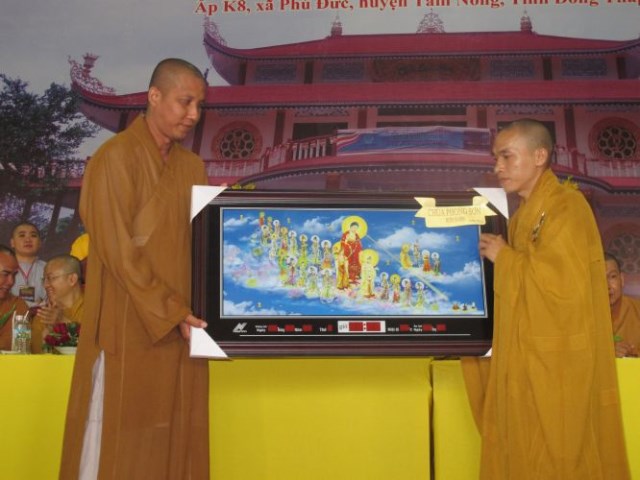 Đồng Tháp: Trọng thể đại lễ Lạc thành chùa Quê Hương