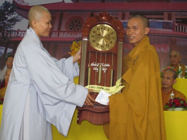 Đồng Tháp: Trọng thể đại lễ Lạc thành chùa Quê Hương