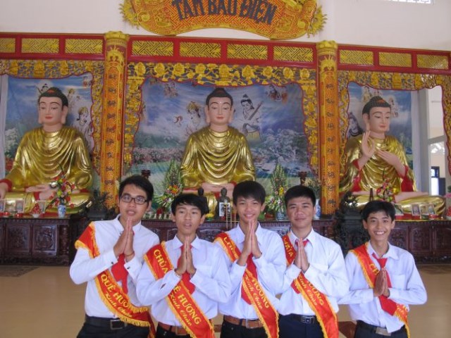 Đồng Tháp: Trọng thể đại lễ Lạc thành chùa Quê Hương