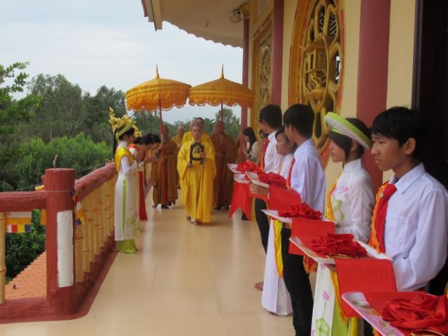 Đồng Tháp: Trọng thể đại lễ Lạc thành chùa Quê Hương