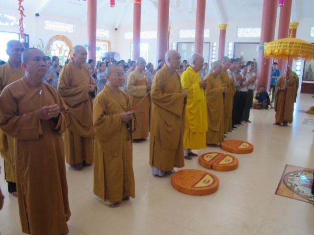 Đồng Tháp: Trọng thể đại lễ Lạc thành chùa Quê Hương