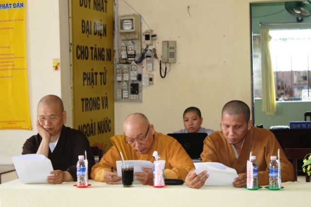 Đồng Tháp: BTS Phật Giáo Tỉnh Đồng Tháp Họp 9 Tháng Đầu Nam