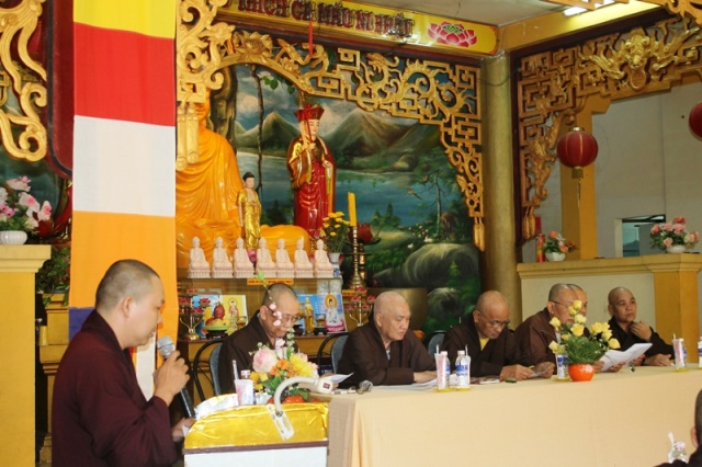 Đồng Tháp: BTS Phật Giáo Tỉnh Đồng Tháp Họp 9 Tháng Đầu Nam
