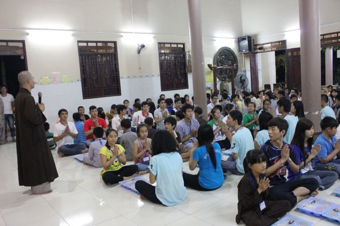 Long An: Khởi động khóa tu báo hiếu “Điểm tựa đời con”