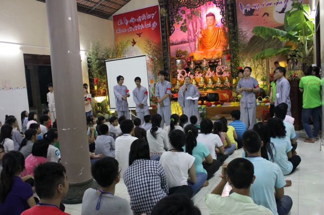 Long An: Khởi động khóa tu báo hiếu “Điểm tựa đời con”