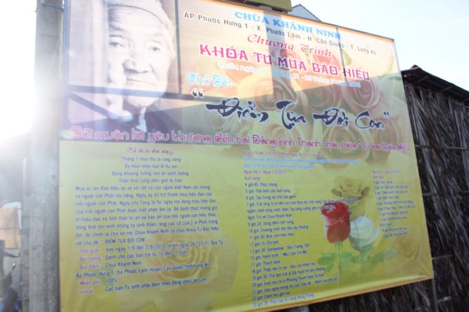Long An: Khởi động khóa tu báo hiếu “Điểm tựa đời con”