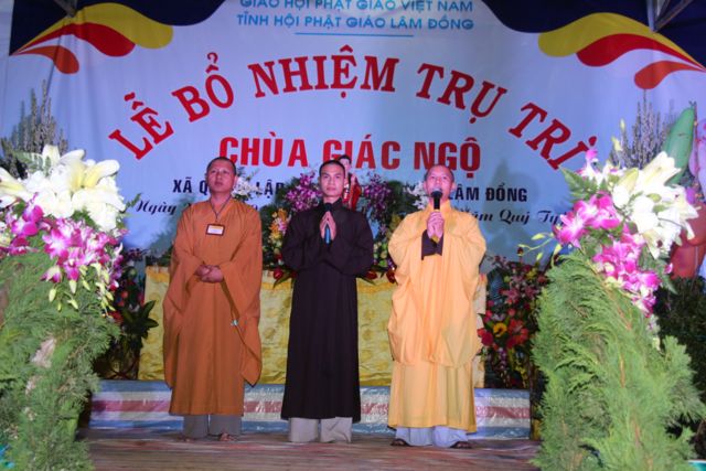 Lâm Đồng: Đêm Tri Ân Trước Lễ Bổ Nhiệm Trụ Trì  Chùa Giác Ngộ Huyện Đơn Dương