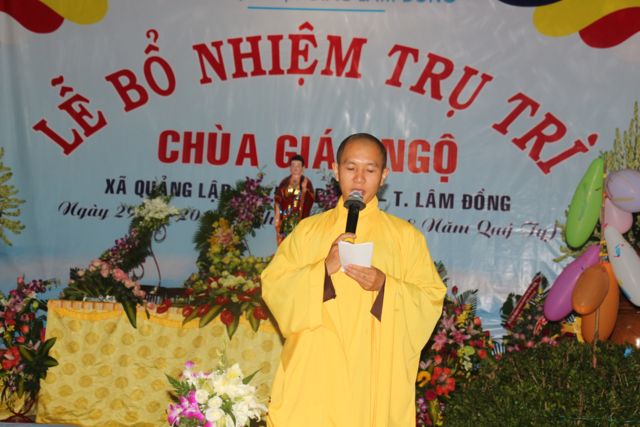 Lâm Đồng: Đêm Tri Ân Trước Lễ Bổ Nhiệm Trụ Trì  Chùa Giác Ngộ Huyện Đơn Dương
