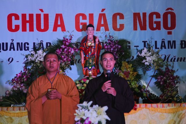 Lâm Đồng: Đêm Tri Ân Trước Lễ Bổ Nhiệm Trụ Trì  Chùa Giác Ngộ Huyện Đơn Dương