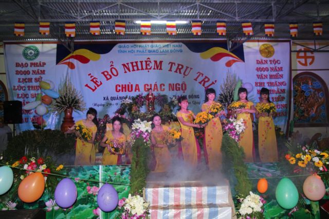 Lâm Đồng: Đêm Tri Ân Trước Lễ Bổ Nhiệm Trụ Trì  Chùa Giác Ngộ Huyện Đơn Dương
