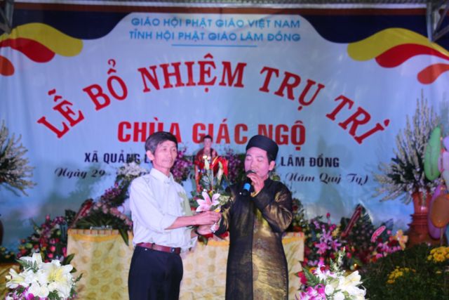 Lâm Đồng: Đêm Tri Ân Trước Lễ Bổ Nhiệm Trụ Trì  Chùa Giác Ngộ Huyện Đơn Dương