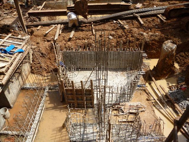Chùa Giác Ngộ đang triển khai giai đoạn 2 thi công tầng hầm
