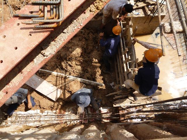 Chùa Giác Ngộ đang triển khai giai đoạn 2 thi công tầng hầm