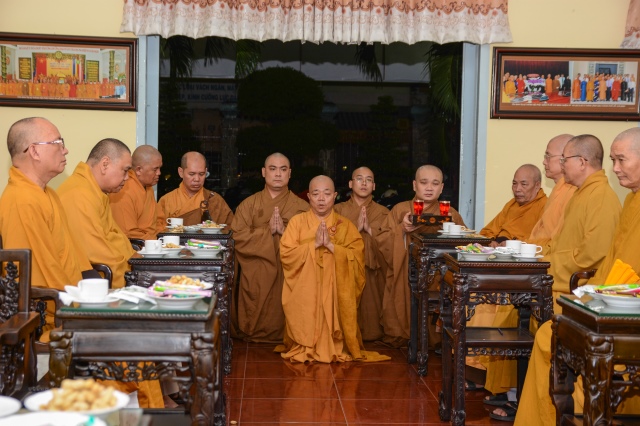 Lễ nhập Kim quan cố Hòa thượng Thích Nhật Quang