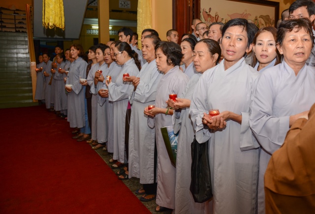 Lễ nhập Kim quan cố Hòa thượng Thích Nhật Quang