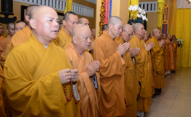 Lễ nhập Kim quan cố Hòa thượng Thích Nhật Quang