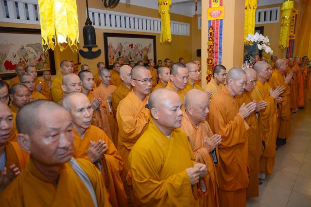 Lễ nhập Kim quan cố Hòa thượng Thích Nhật Quang