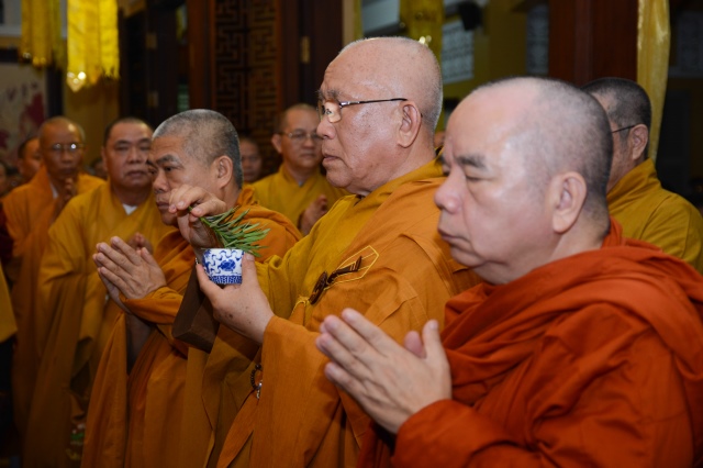 Lễ nhập Kim quan cố Hòa thượng Thích Nhật Quang