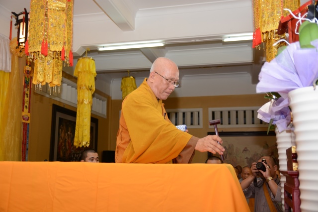 Lễ nhập Kim quan cố Hòa thượng Thích Nhật Quang