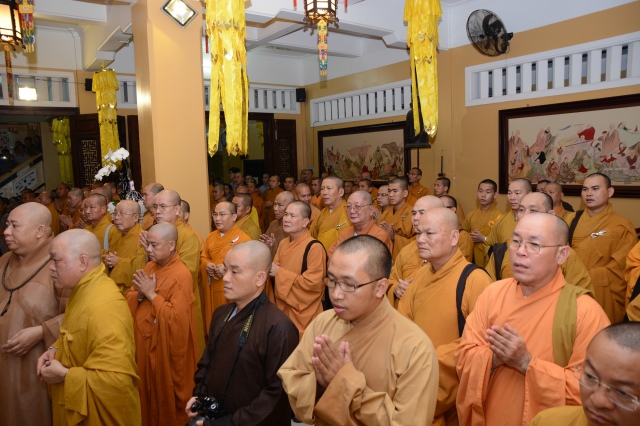 Lễ nhập Kim quan cố Hòa thượng Thích Nhật Quang