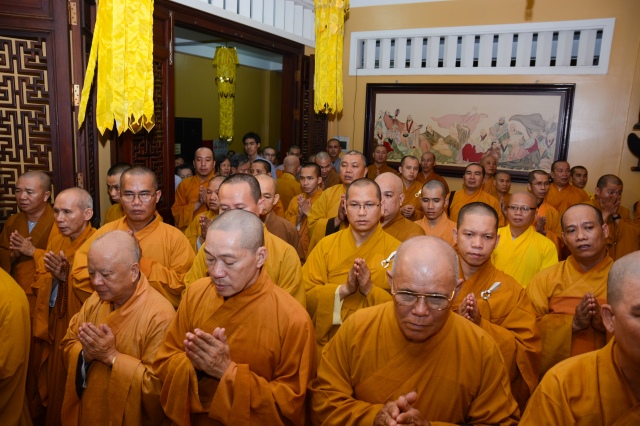 Lễ nhập Kim quan cố Hòa thượng Thích Nhật Quang