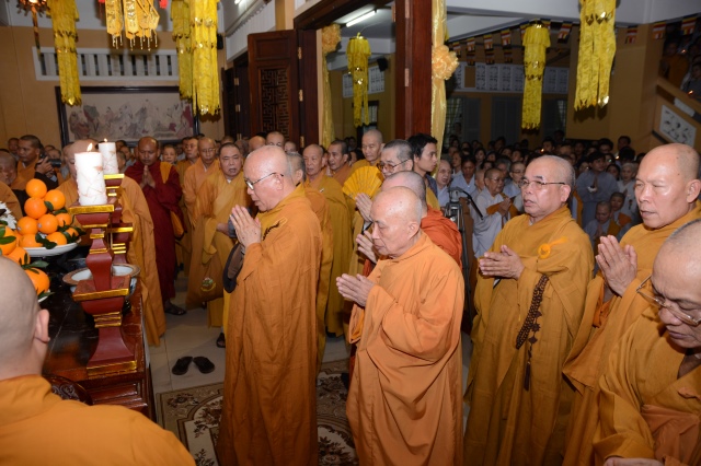 Lễ nhập Kim quan cố Hòa thượng Thích Nhật Quang