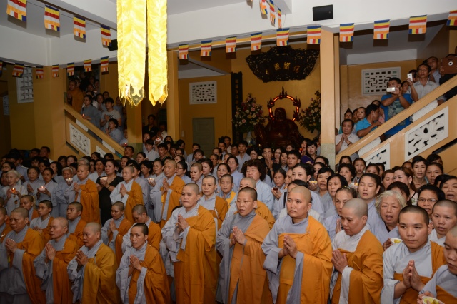 Lễ nhập Kim quan cố Hòa thượng Thích Nhật Quang