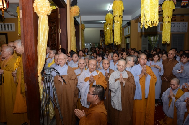 Lễ nhập Kim quan cố Hòa thượng Thích Nhật Quang