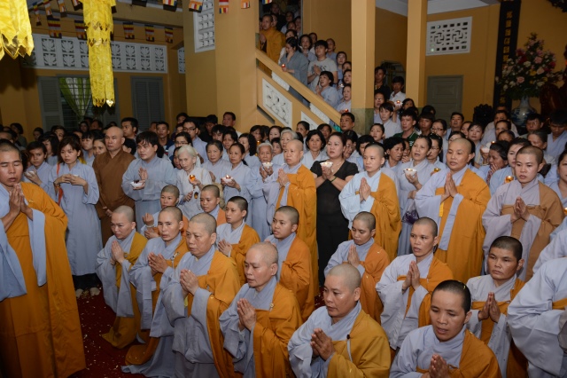 Lễ nhập Kim quan cố Hòa thượng Thích Nhật Quang