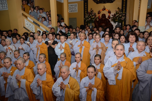 Lễ nhập Kim quan cố Hòa thượng Thích Nhật Quang