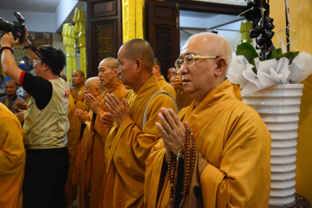 Lễ nhập Kim quan cố Hòa thượng Thích Nhật Quang