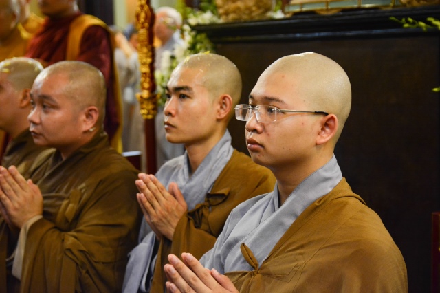 Lễ nhập Kim quan cố Hòa thượng Thích Nhật Quang