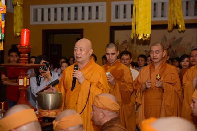 Lễ nhập Kim quan cố Hòa thượng Thích Nhật Quang