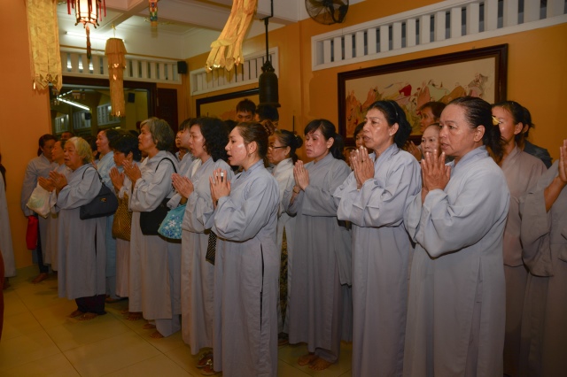 Lễ nhập Kim quan cố Hòa thượng Thích Nhật Quang
