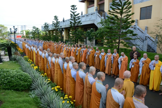 Trang nghiêm lễ khai mạc Đại giới đàn Quảng Đức PL. 2557