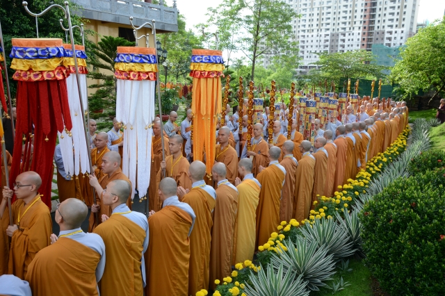 Trang nghiêm lễ khai mạc Đại giới đàn Quảng Đức PL. 2557