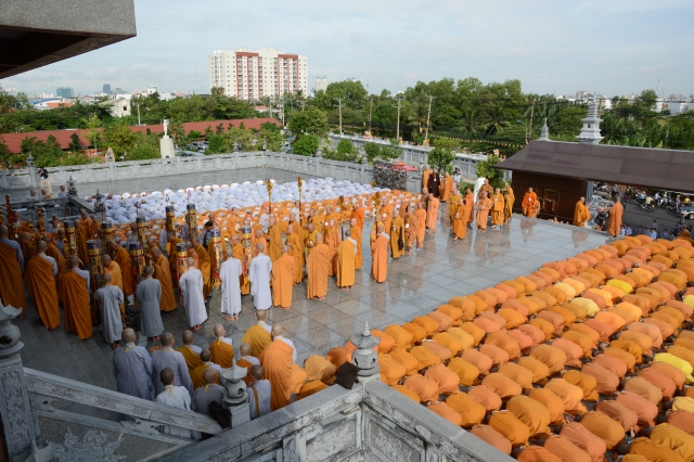 Trang nghiêm lễ khai mạc Đại giới đàn Quảng Đức PL. 2557